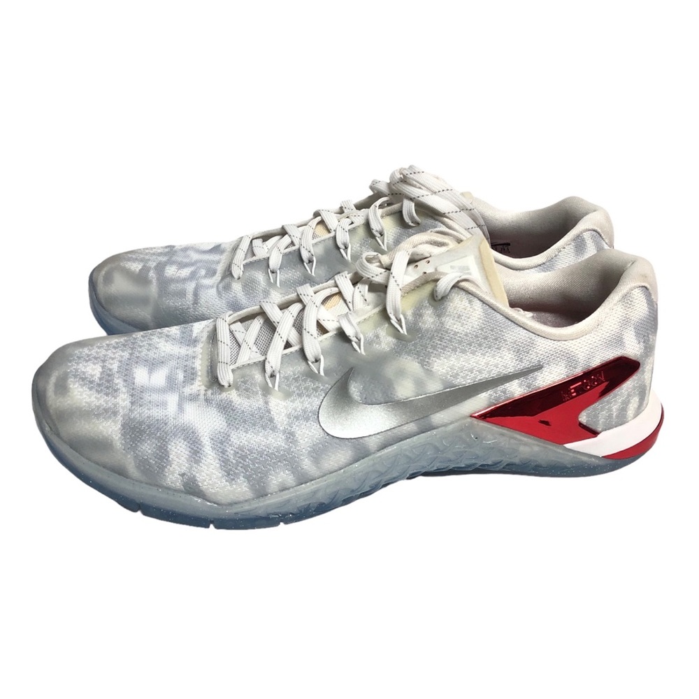 Nike Metcon 4 Mens Training Gym Shoes White Sz 11.5 Sneakers Premium AH7454-106 - Picture 1 of 11